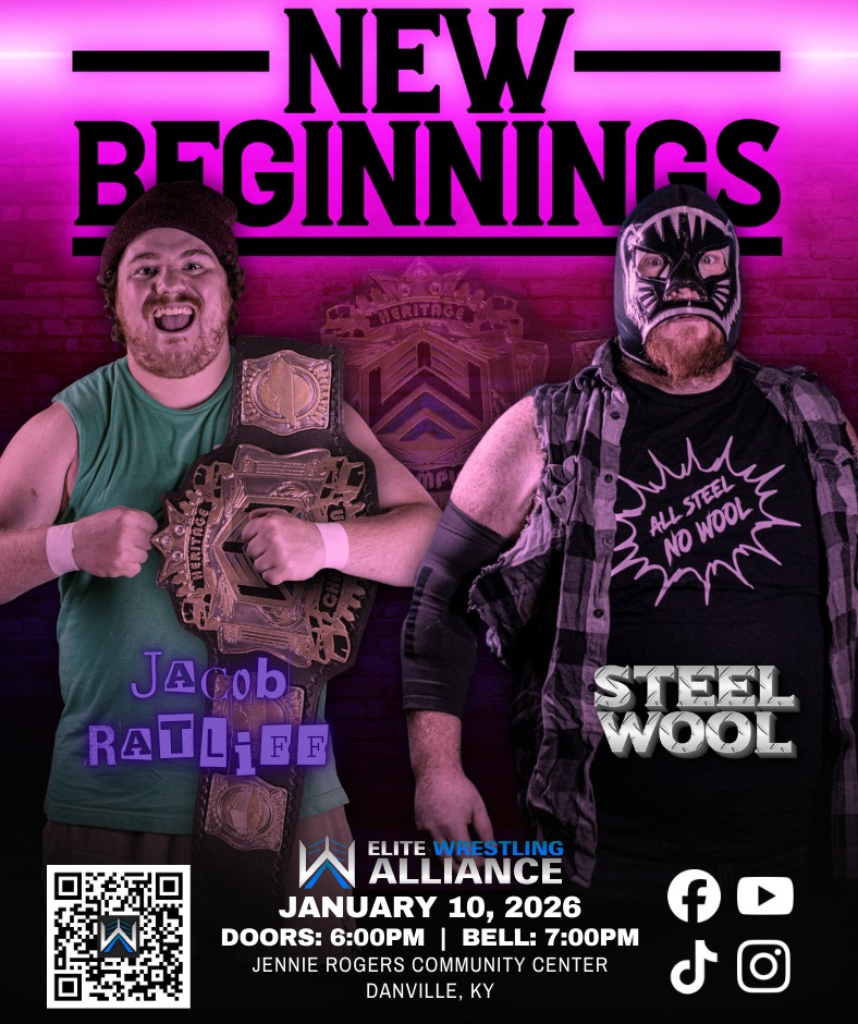 EWA Heritage Title Match poster