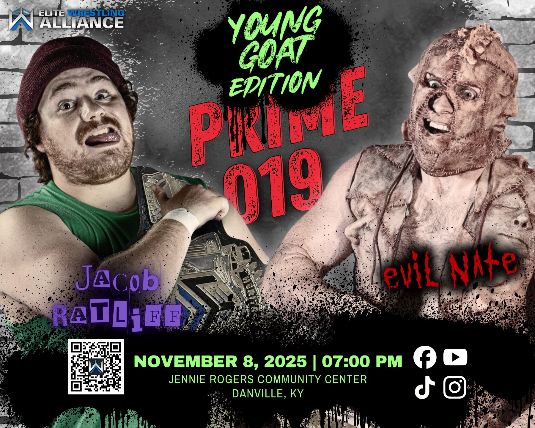 EWA Heritage Title Match poster