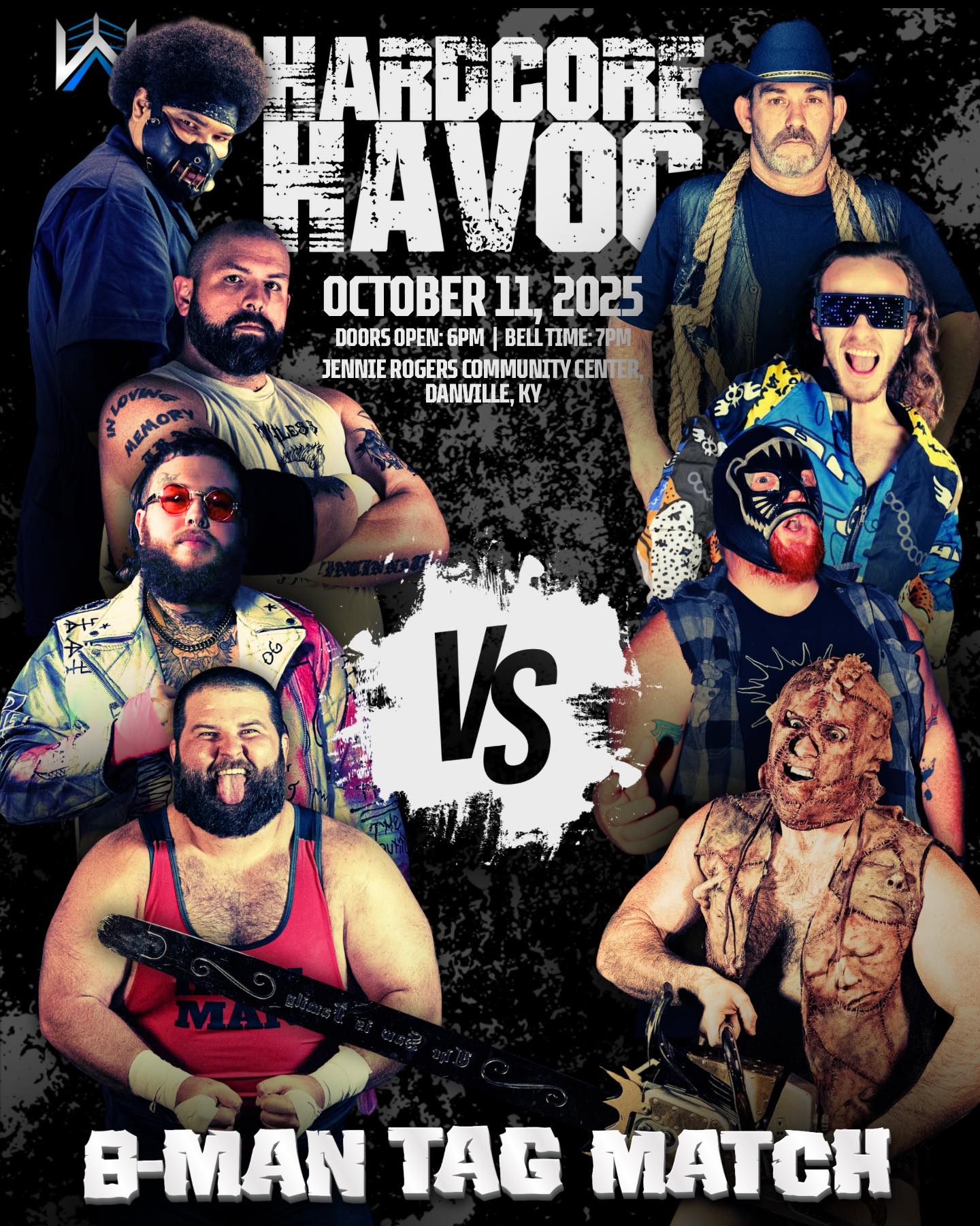 Eight Man Tag Team Match poster