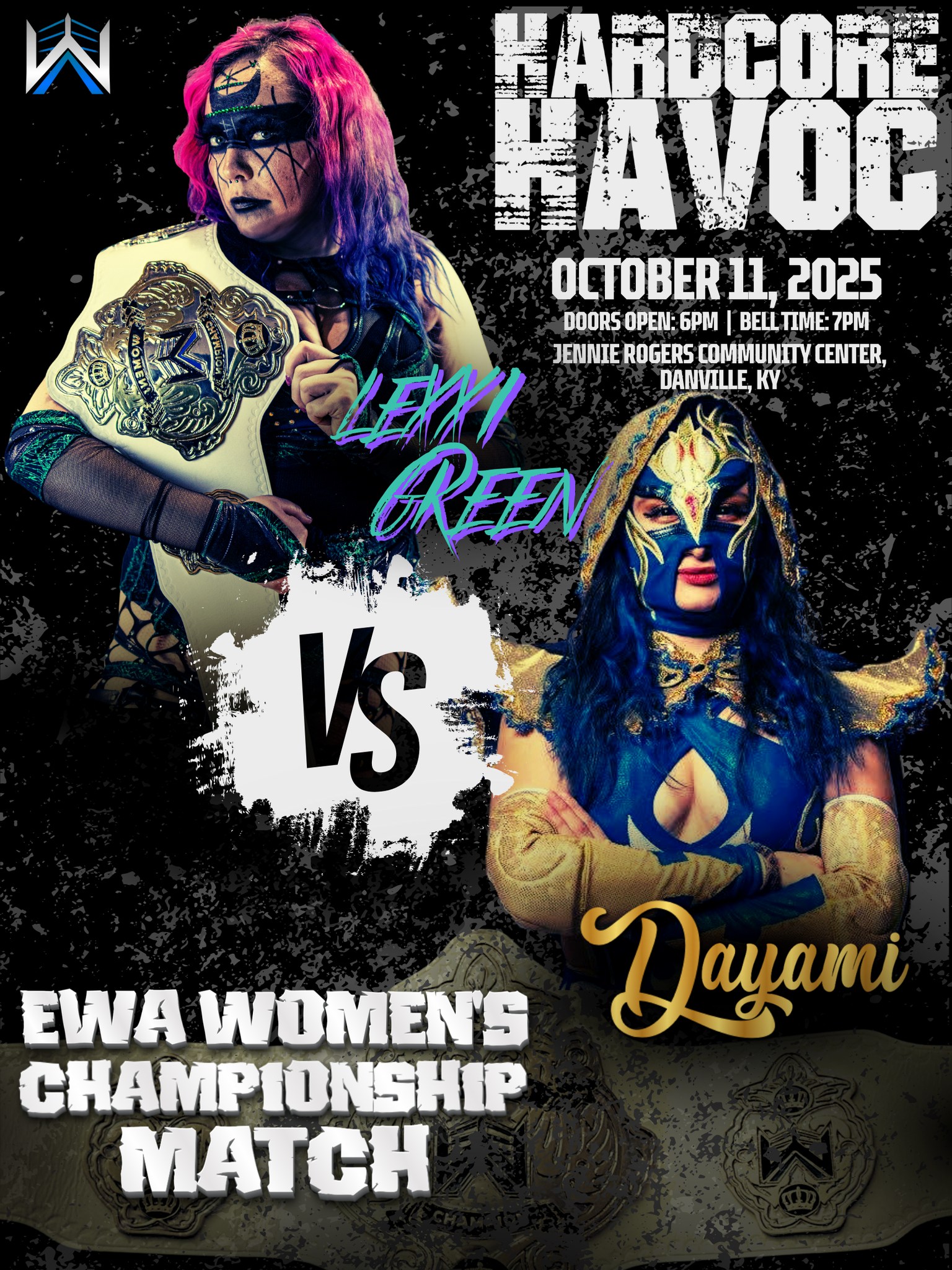 EWA Women's  Title Match poster