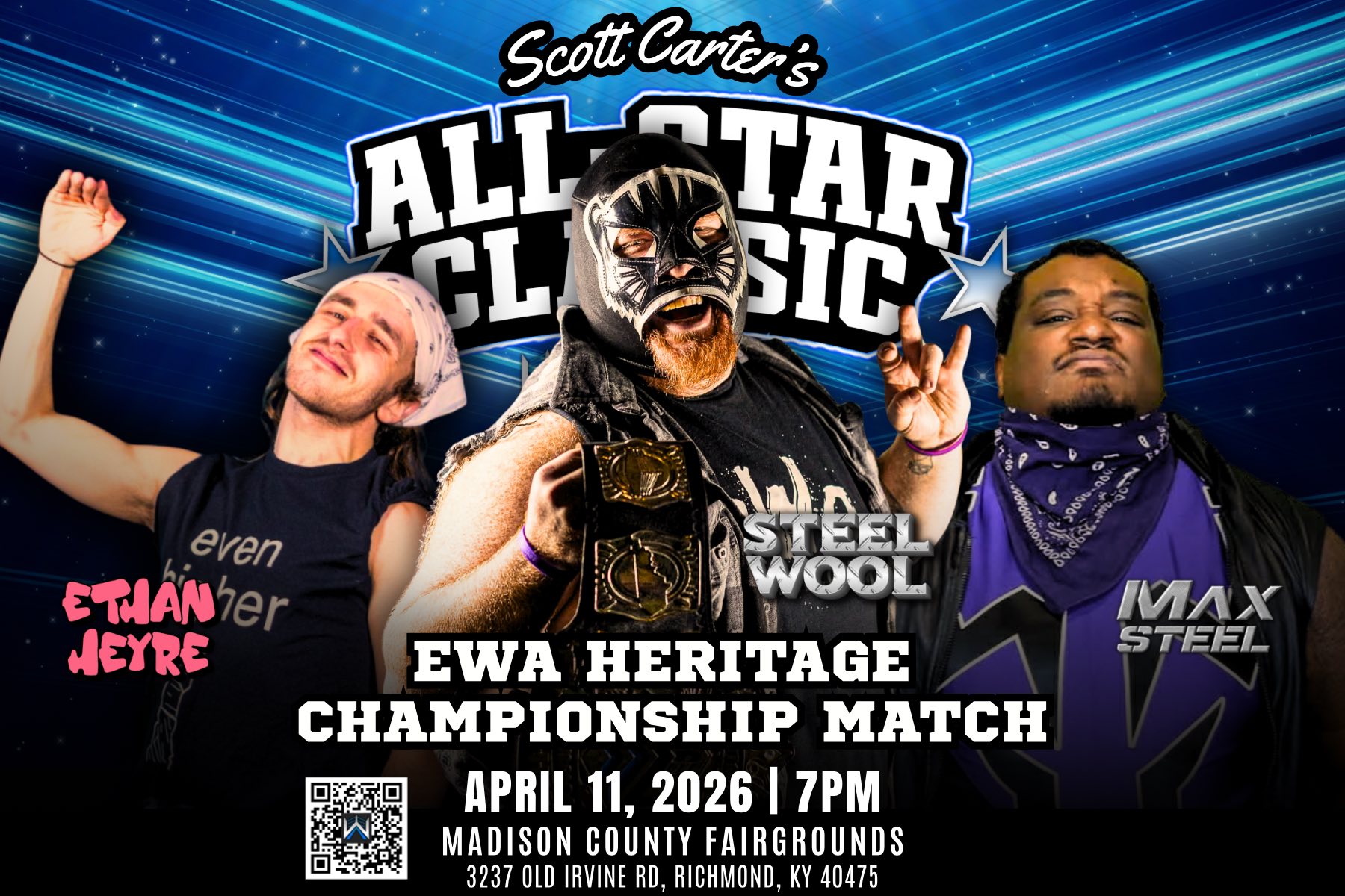 EWA Heritage Championship Match poster