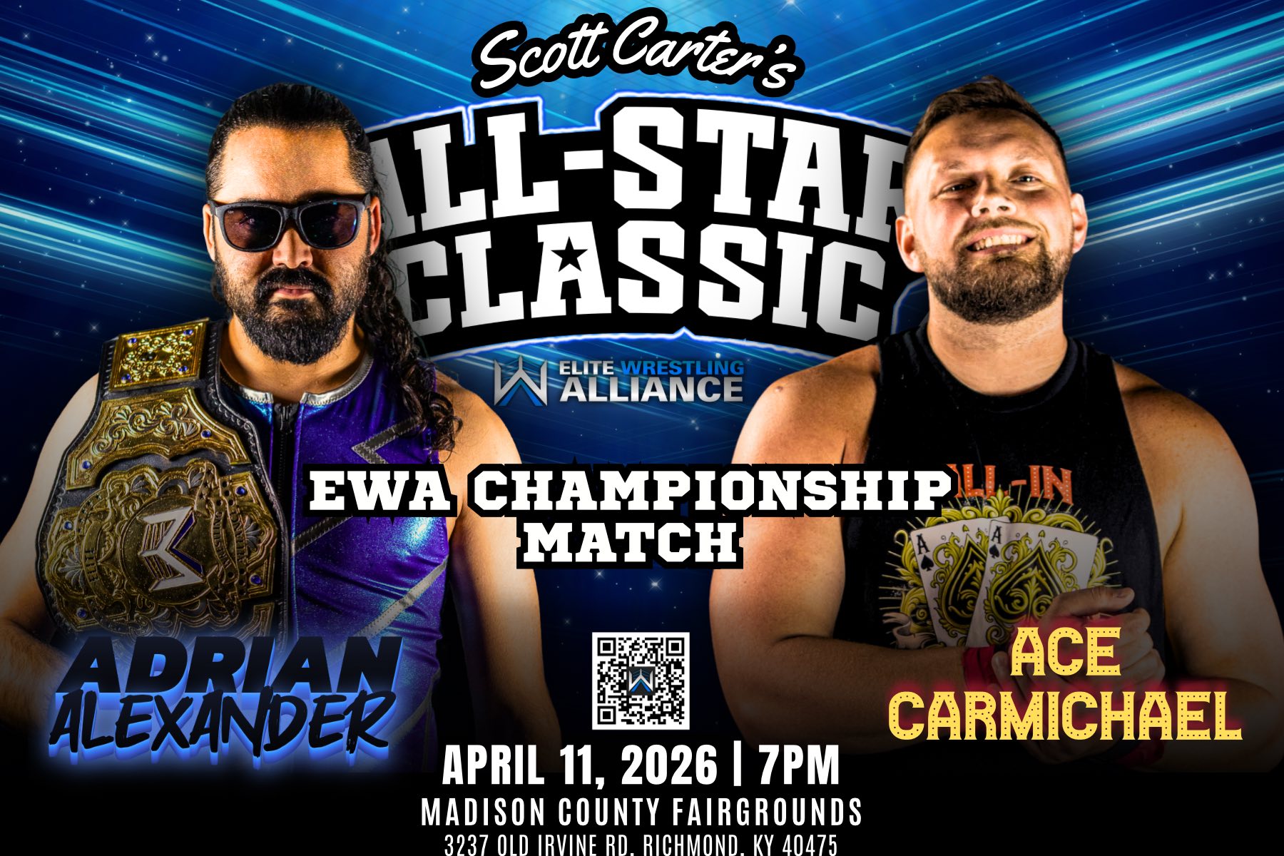 EWA Championship Match poster